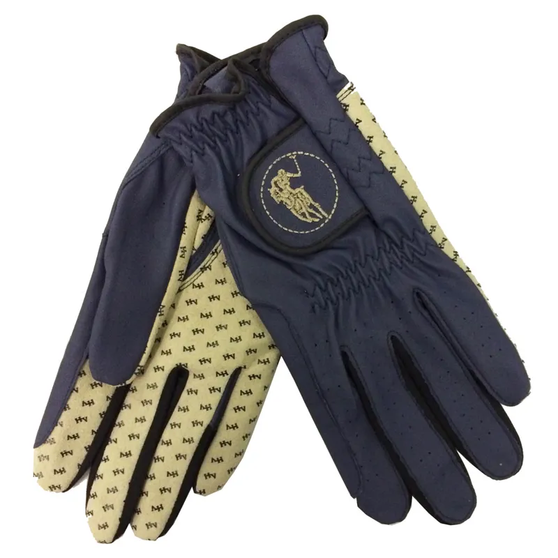 HV Polo Nos Riding Gloves Navy/Beige