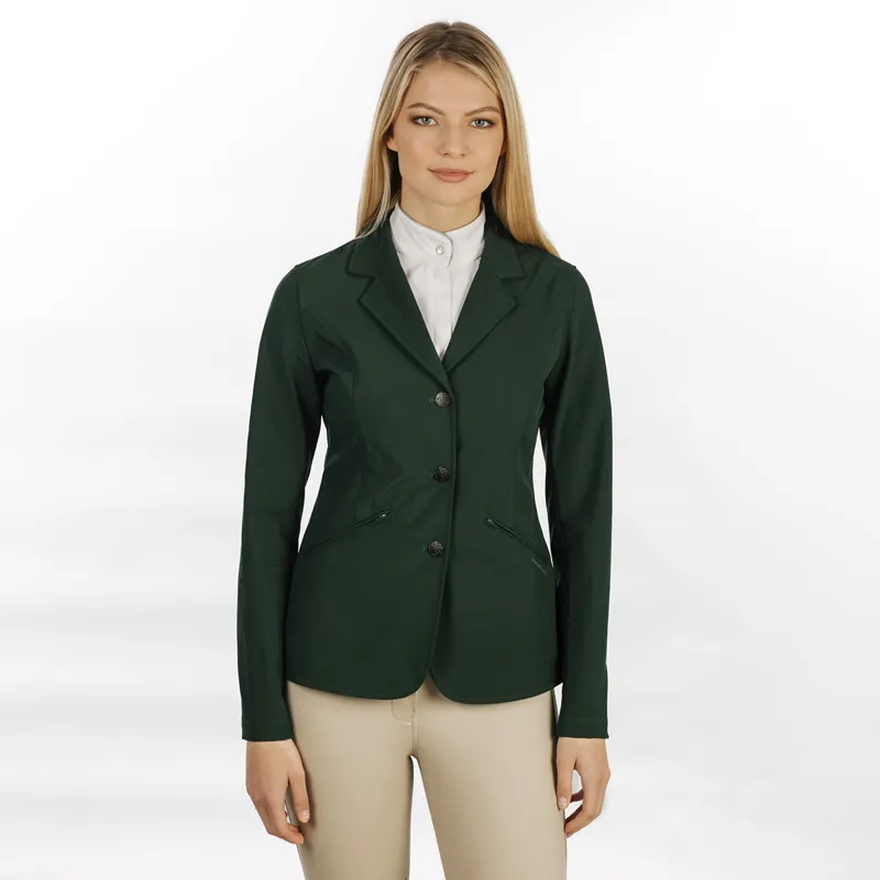 Horseware Ladies Competition Jacket Forest Green Redpost Equestrian