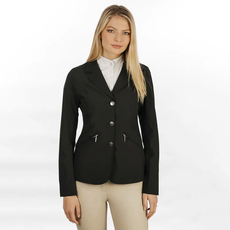 Horseware Ladies Competition Show Jacket Black Redpost Equestrian