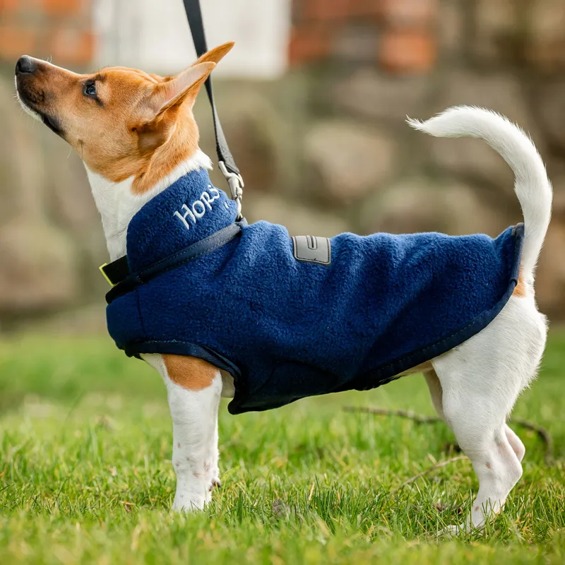 Horseware Signature Dog Fleece - Navy