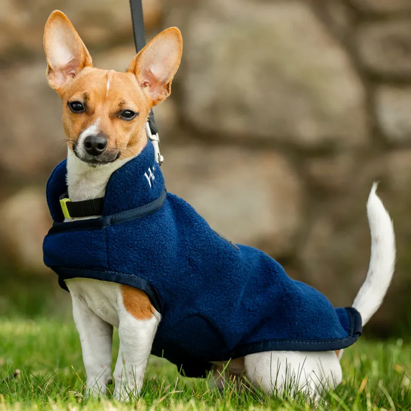 Horseware Signature Dog Fleece - Navy-1