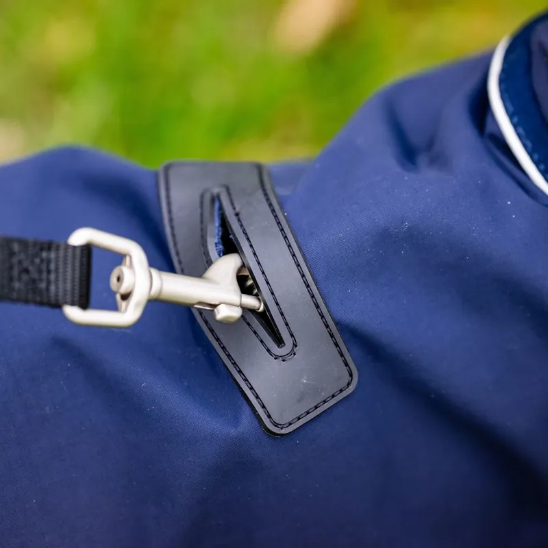 Horseware Signature Dog Rain Coat - Navy-3