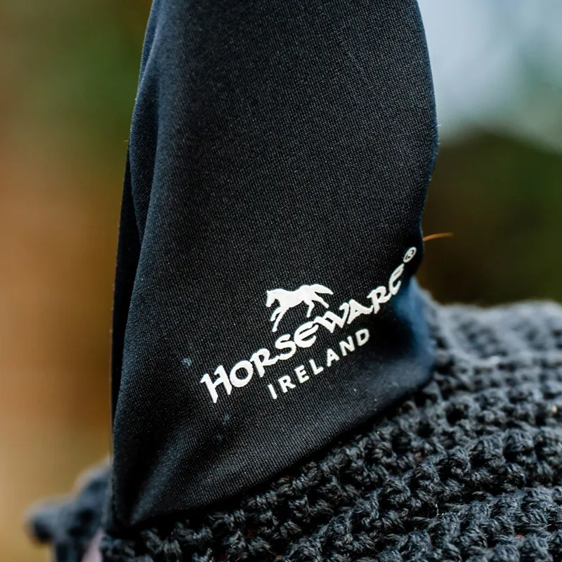 Horseware Signature Ear Net - Black-2