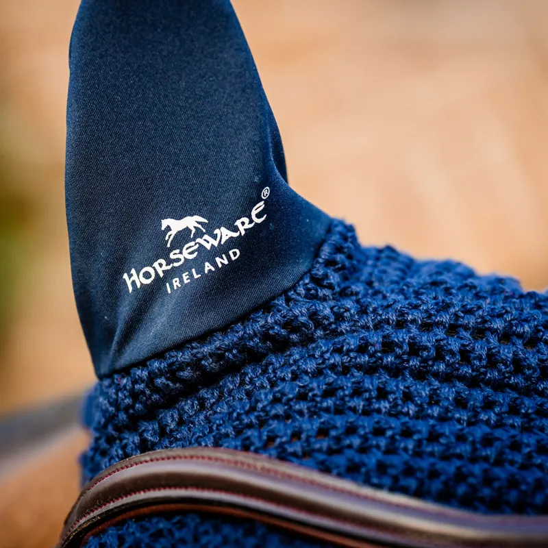 Horseware Signature Ear Net - Navy-1