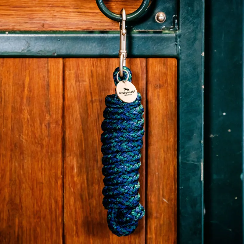 Horseware Signature Lead Rope - Navy/Hunter Green