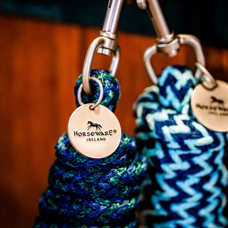 Horseware Signature Lead Rope - Navy/Hunter Green-1