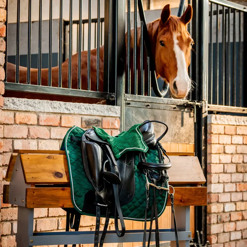 Horseware Signature Dressage Saddlecloth - Hunter Green-4