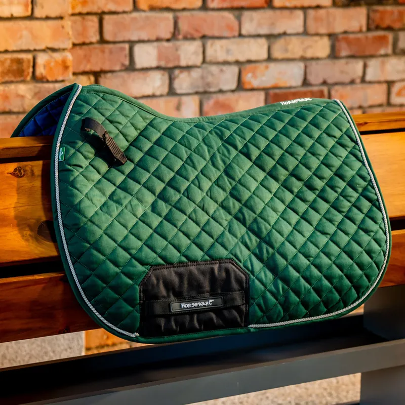 Horseware Signature Jumping Saddlecloth - Hunter Green