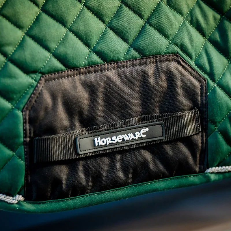 Horseware Signature Jumping Saddlecloth - Hunter Green-1