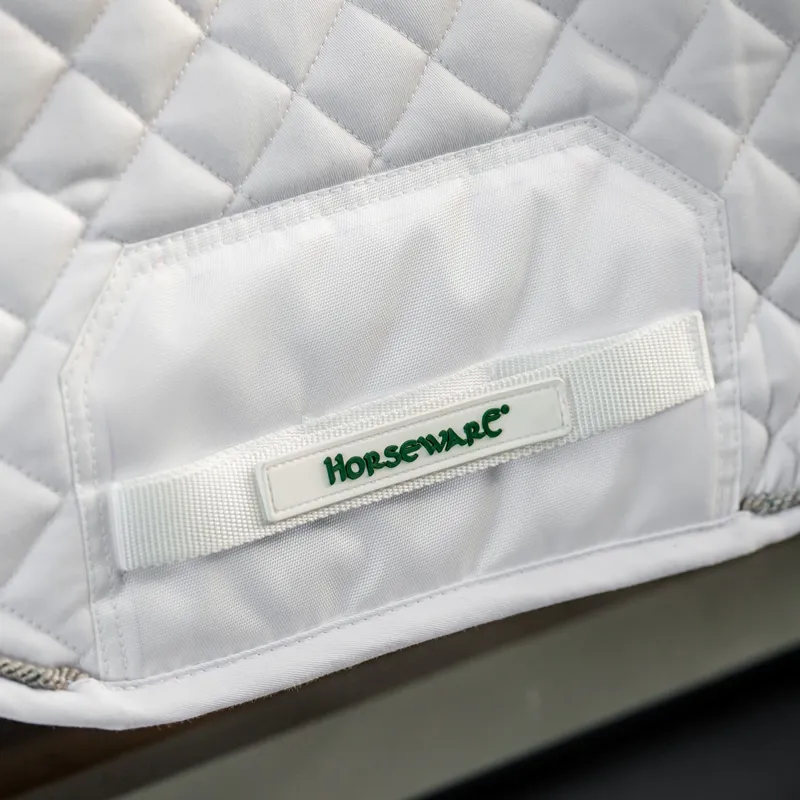 Horseware Signature Dressage Saddlecloth - White-1