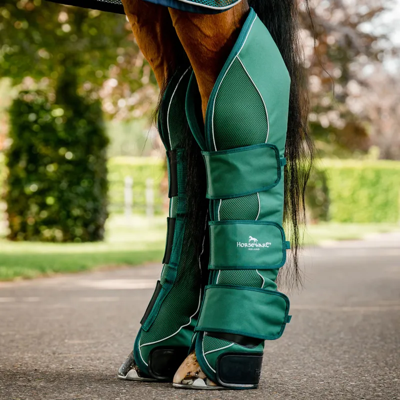 Horseware Signature Travel Boots - Hunter Green-2