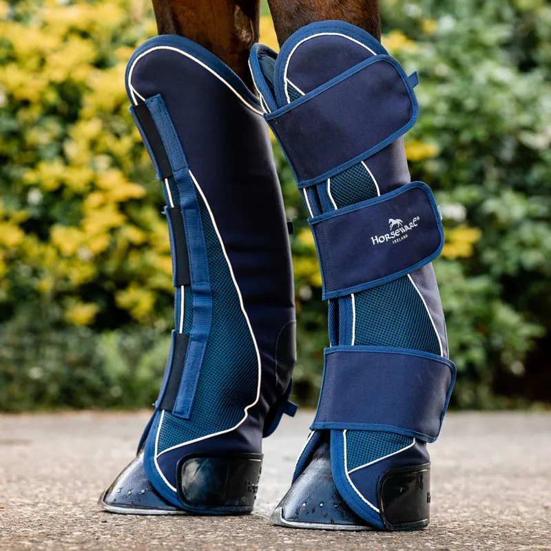 Horseware Signature Travel Boots - Navy-1