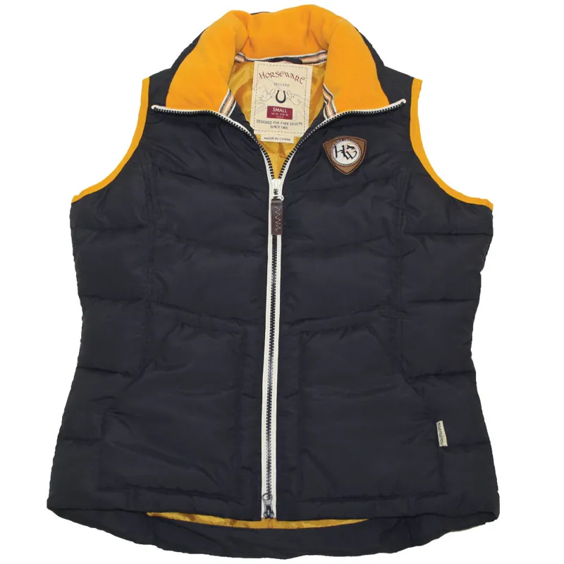 Horseware Tara Ladies Padded Gilet Navy
