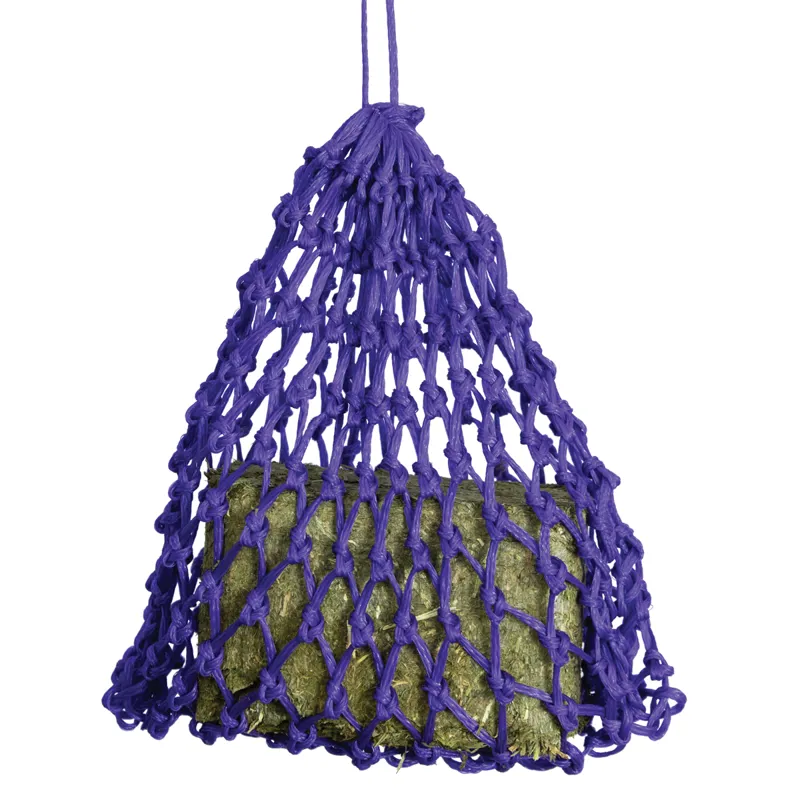 HY Equestrian Slow Flow Snack Haynet - Purple