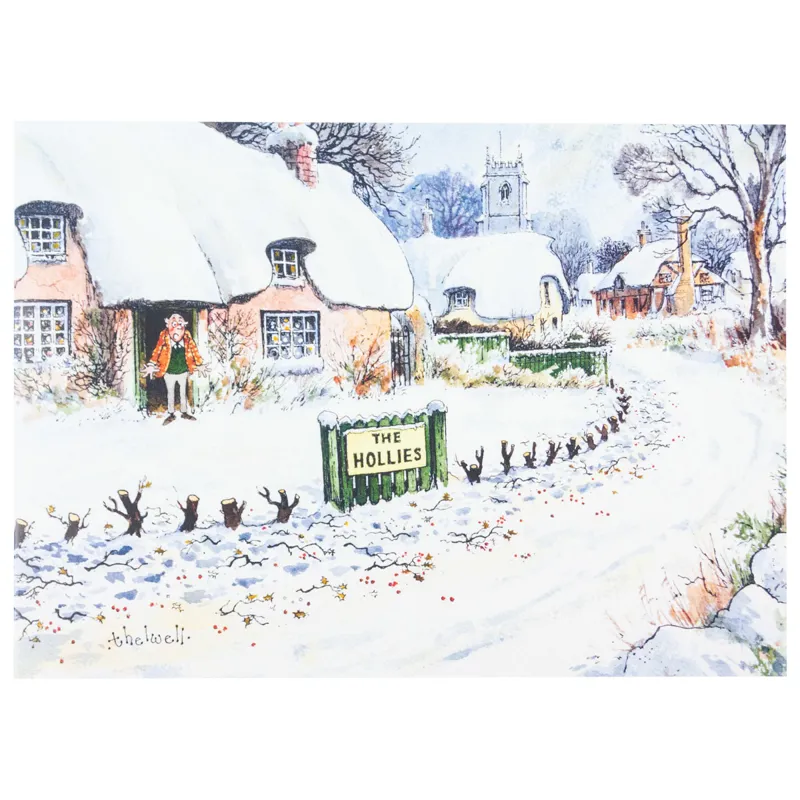 Hy Equestrian Thelwell Christmas Cards - 8 Pack-1