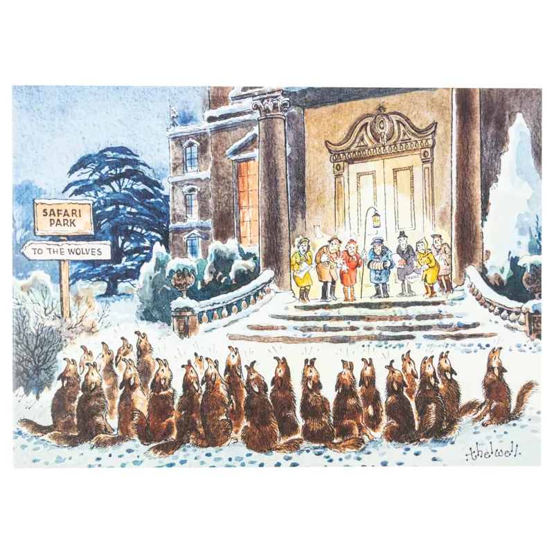 Hy Equestrian Thelwell Christmas Cards - 8 Pack-8