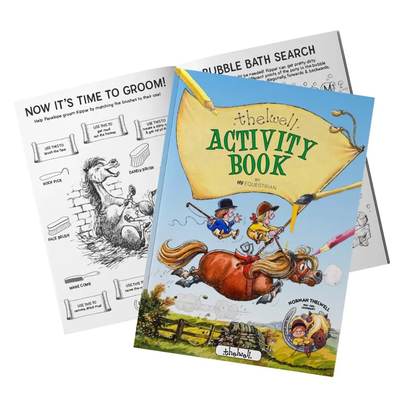 Hy Equestrian Thelwell A4 Activity Book-1