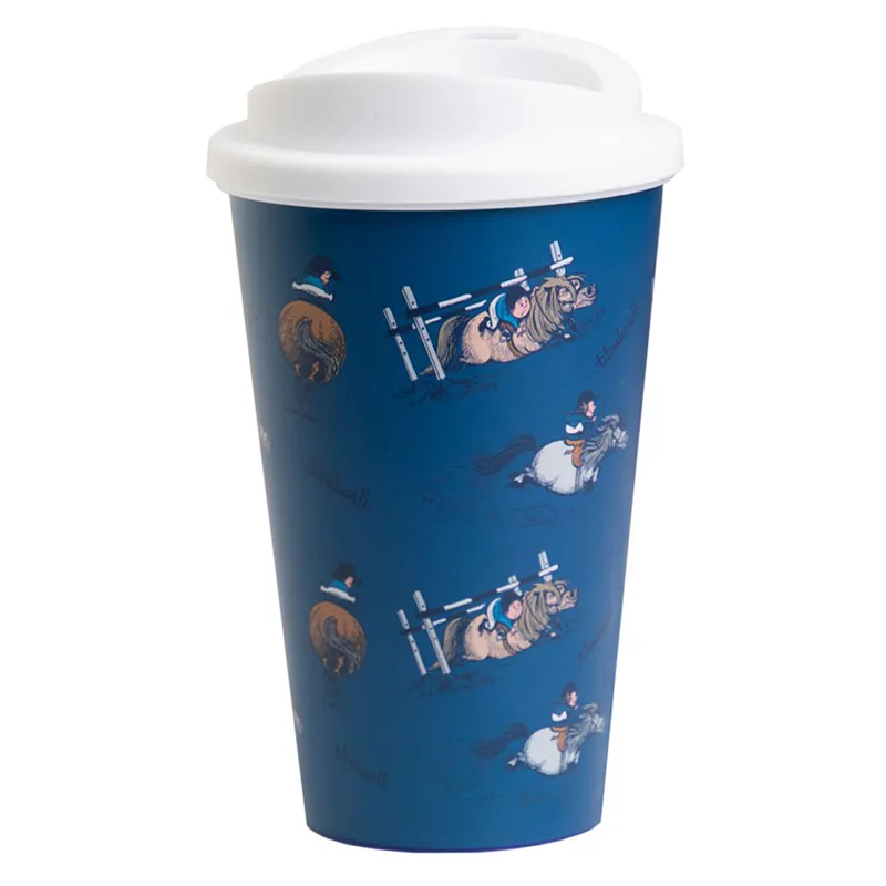 Hy Equestrian Thelwell Collection Takeaway Cup - Navy
