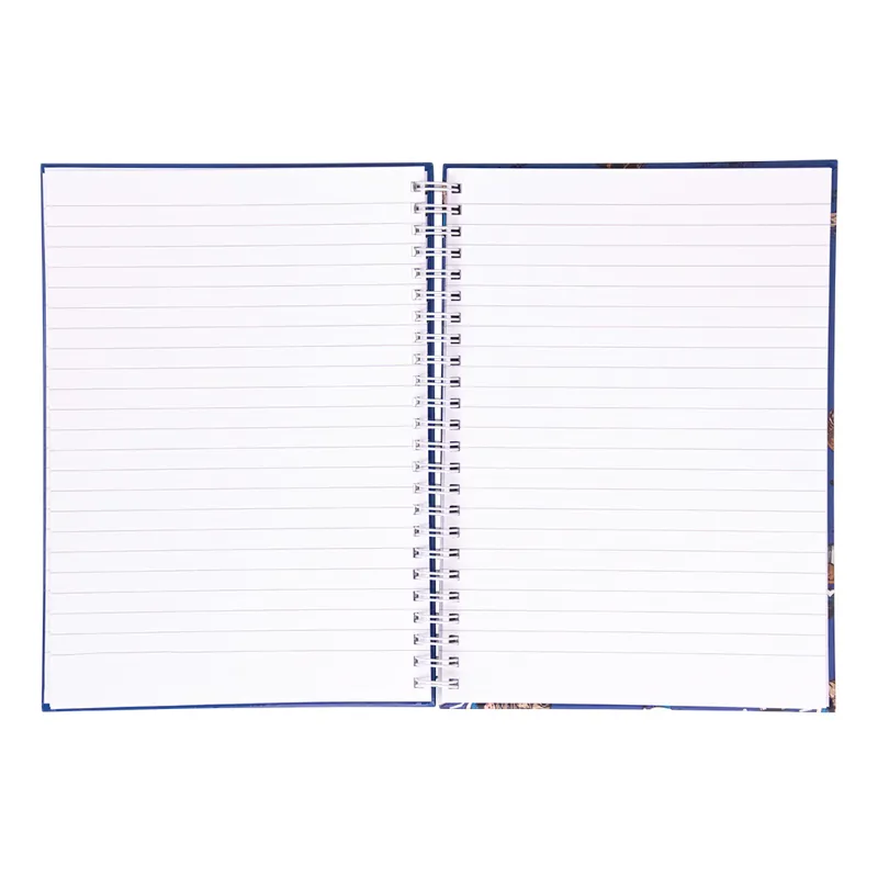 Hy Equestrian Thelwell Collection A5 Lined Notebook - Thelwell Jumps/Blue-1