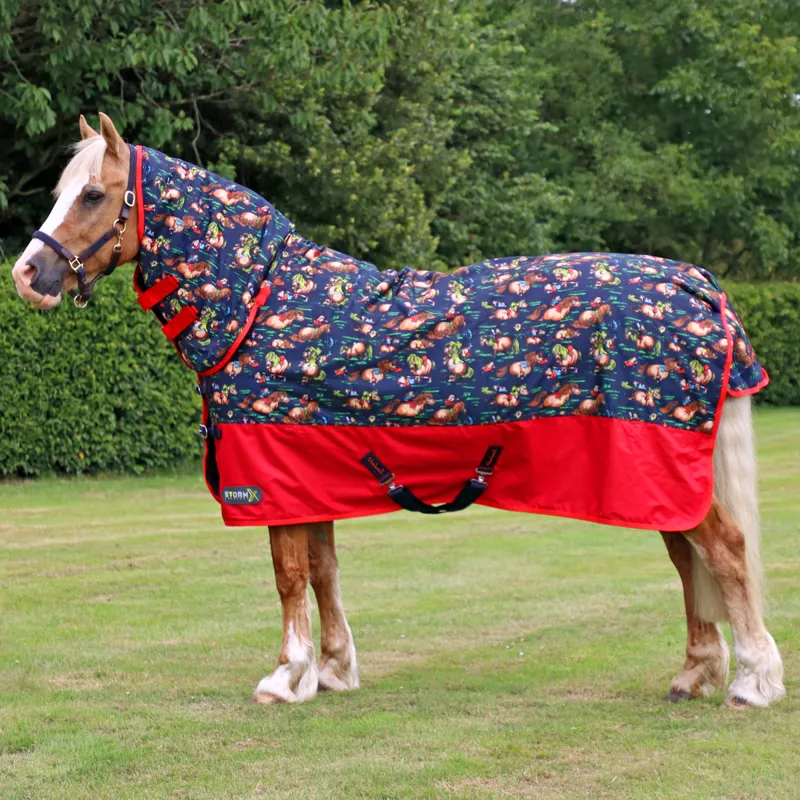 StormX Original 200g Combo Neck Turnout Rug - Thelwell Collection