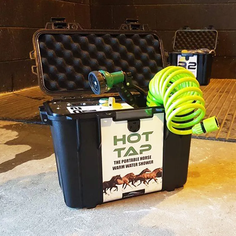 Hydrotherm Hot Tap Portable H2 Horse Shower Redpost Equestrian