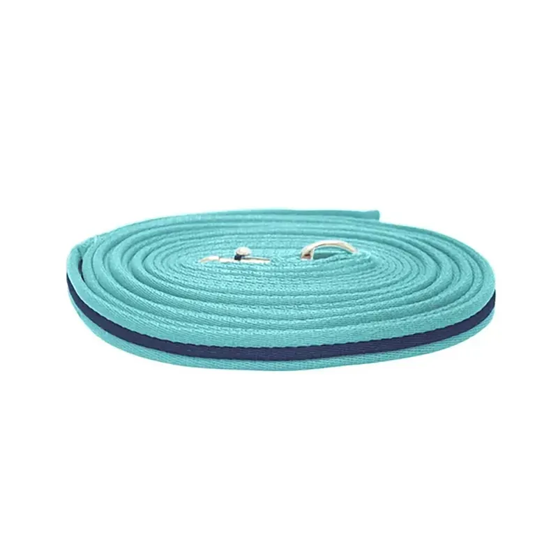 Hy Soft 25ft Lunge Line - Teal/Navy