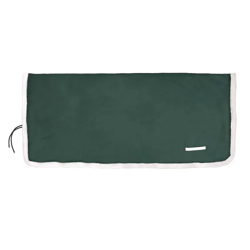 Hy Equestrian Xmas Elf Fleece Exercise Sheet - Green/White