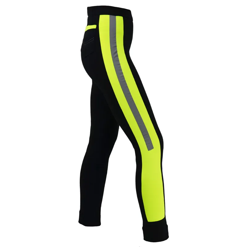 HyVIZ Reflector Ladies Jodhpurs YellowBlack