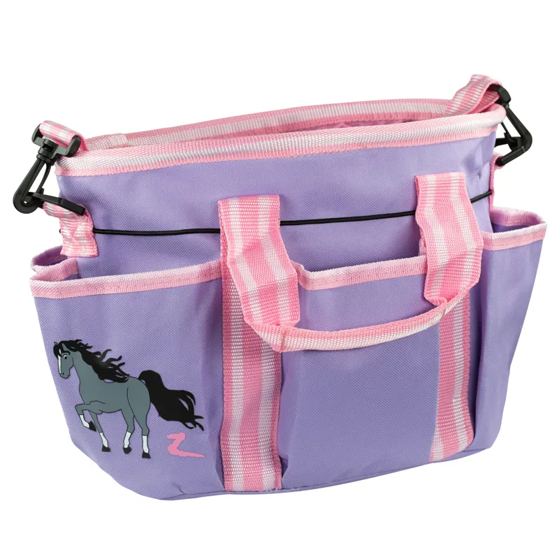Horze Scout Grooming Bag - Orchid Petal Purple/Pale Lilac