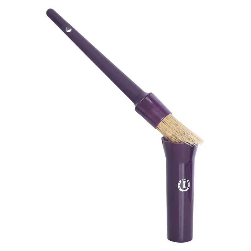 Imperial Riding Hoof Oil Brush with Lid - Bordeaux