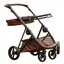 Imperial Riding Saddle Caddy Tack Trolley - Navy/Chocolate