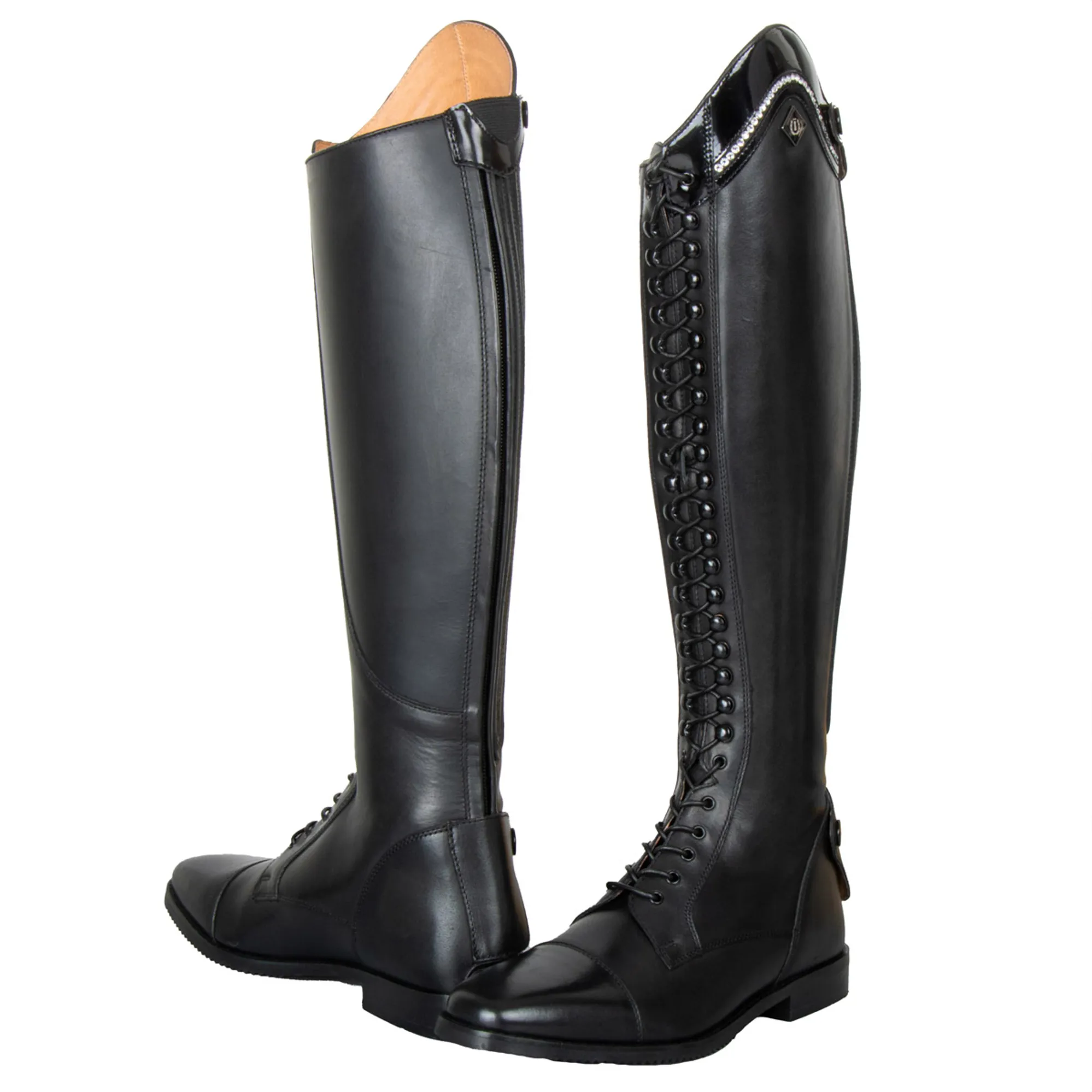 Imperial Riding Olania Tall Ladies Riding Boots Black/Crystal