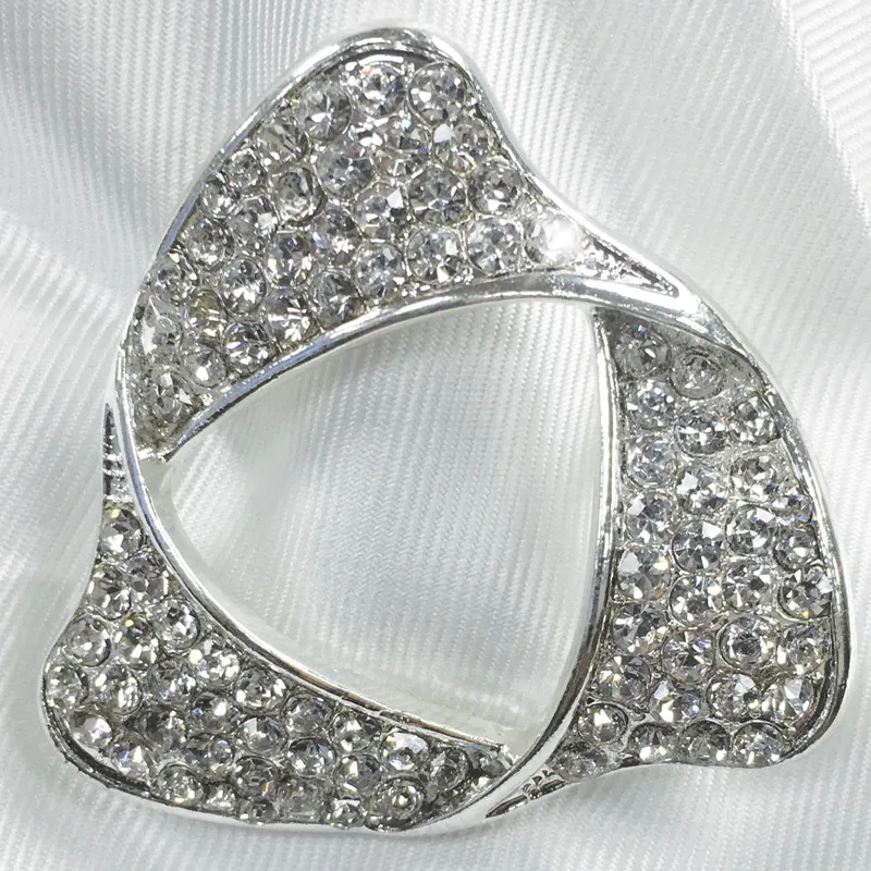 Equetech Infinity Ribbon Loop Stock Pin - Silver