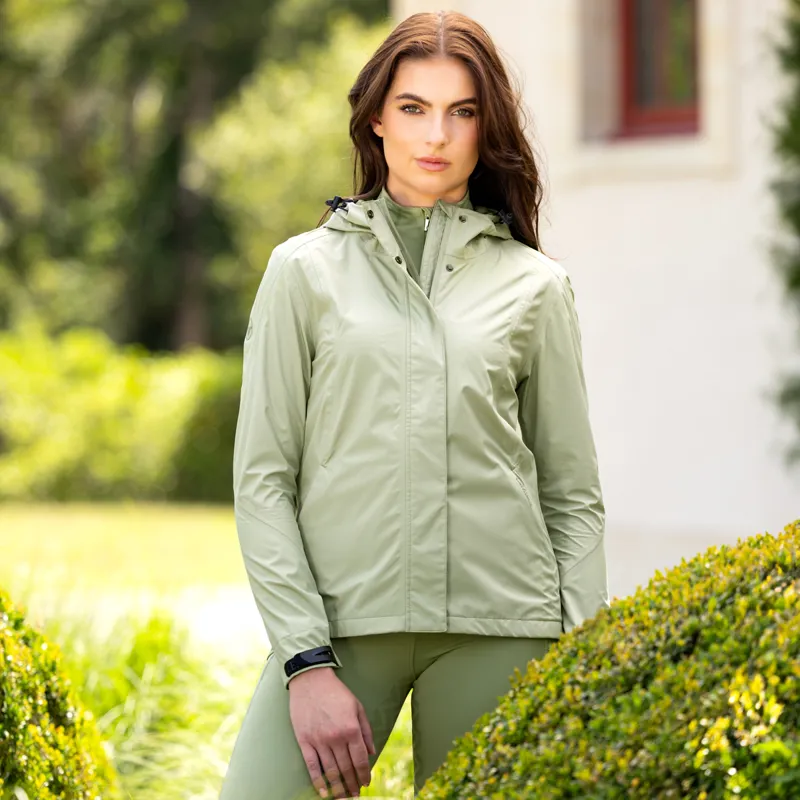 LeMieux Isla Ladies Short Waterproof Jacket - Fern