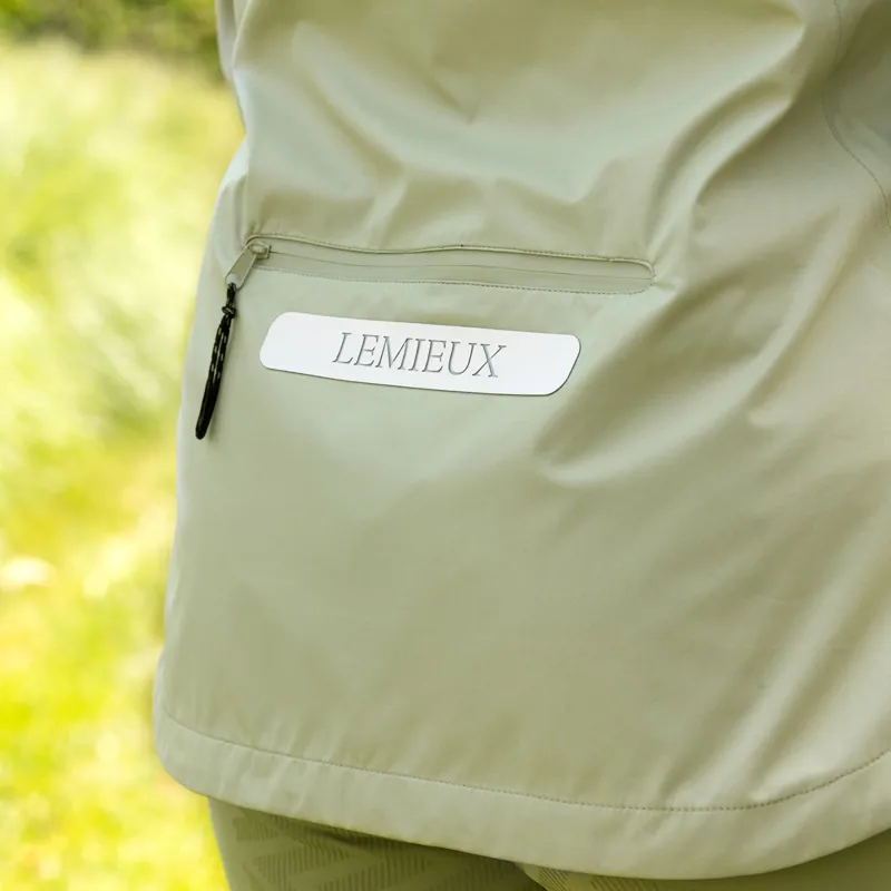 LeMieux Isla Ladies Short Waterproof Jacket - Fern-9