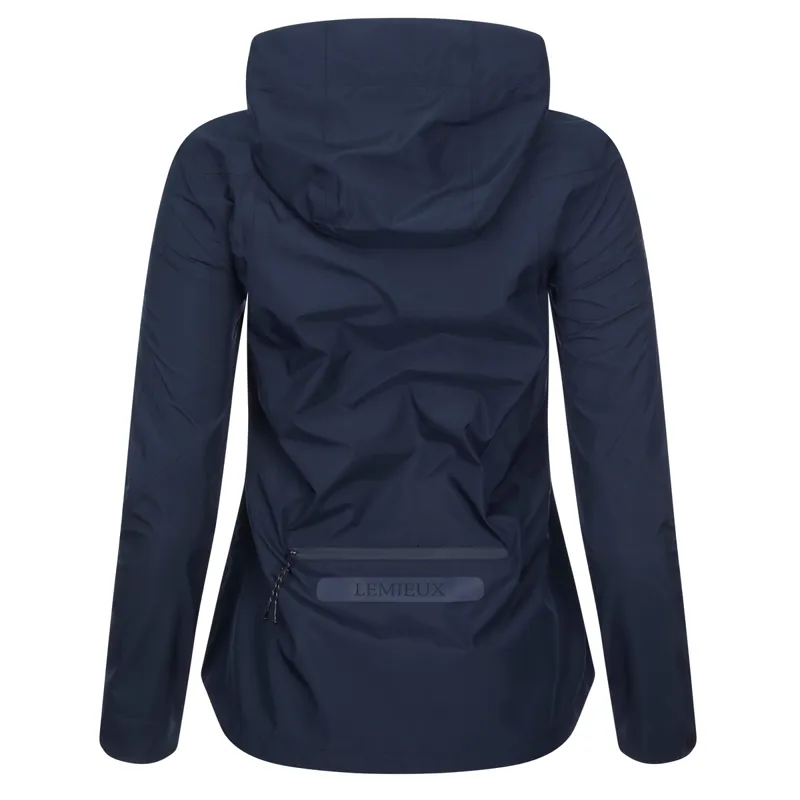 LeMieux Isla Ladies Short Waterproof Jacket - Navy-2