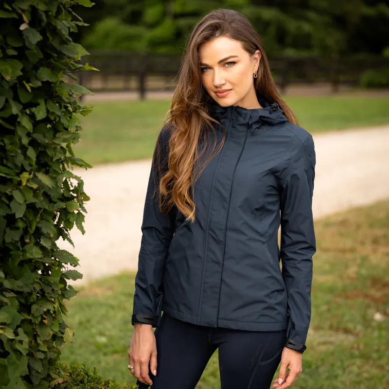 LeMieux Isla Ladies Short Waterproof Jacket - Navy