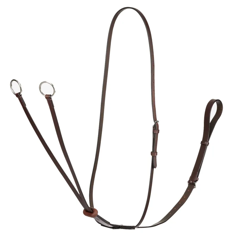 LeMieux Arika Running Martingale - Havana/Silver