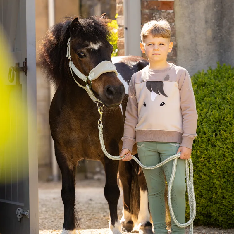 LeMieux Mini Pony Junior Sweatshirt - Stone-4