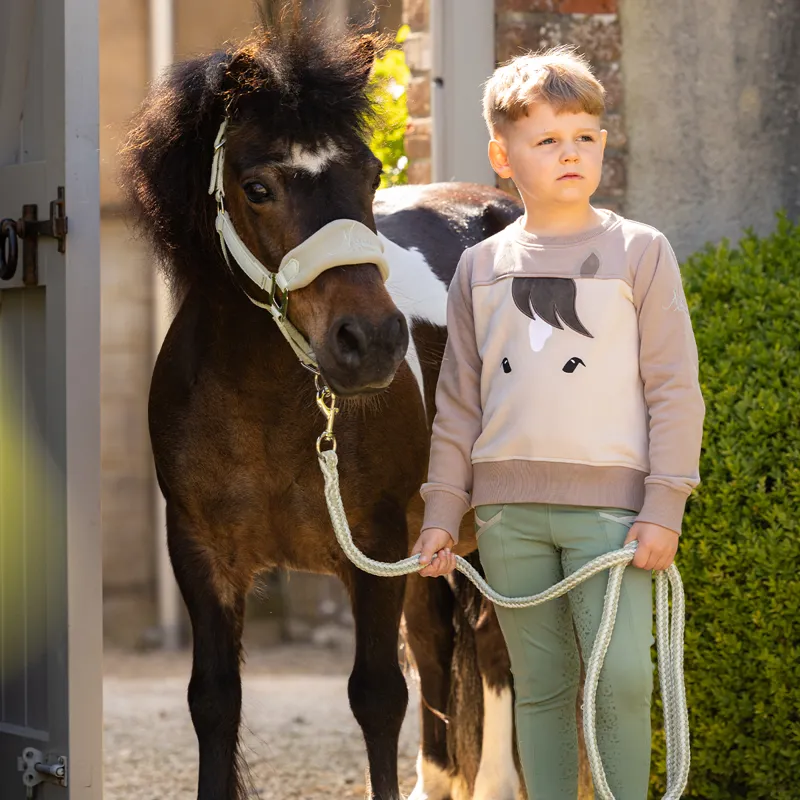LeMieux Mini Pony Junior Sweatshirt - Stone-3