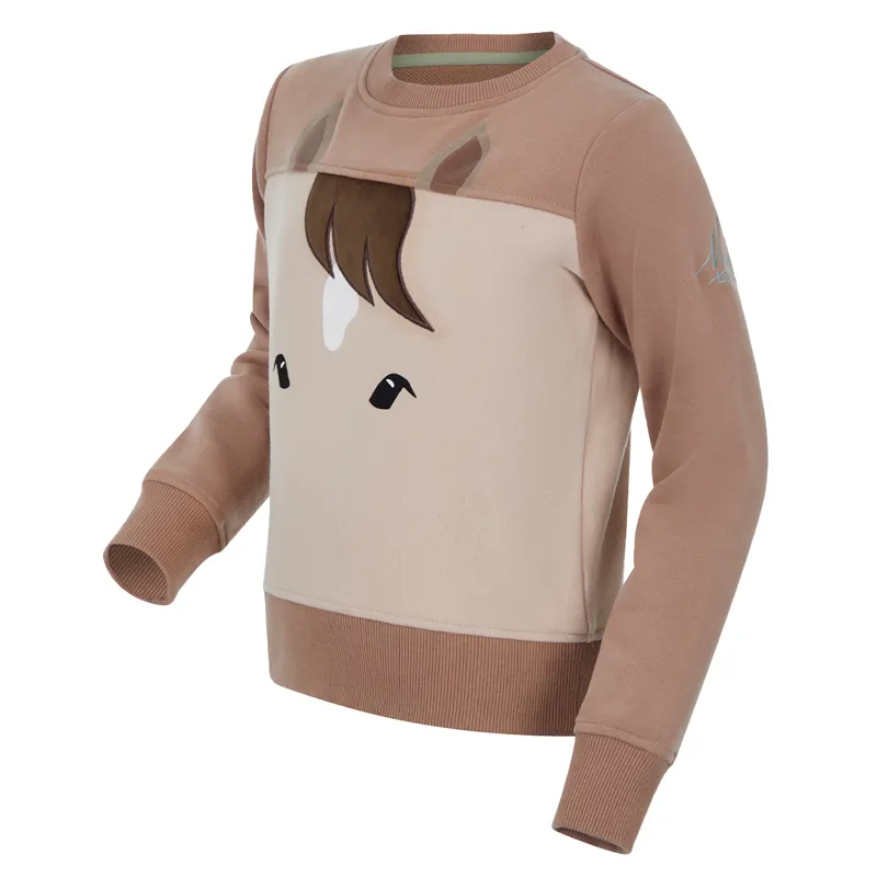 LeMieux Mini Pony Junior Sweatshirt - Stone-2