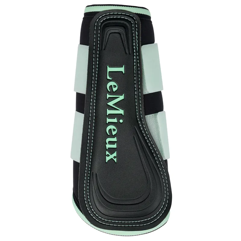 LeMieux x Harlow Grafter Brushing Boots - Softmint-1