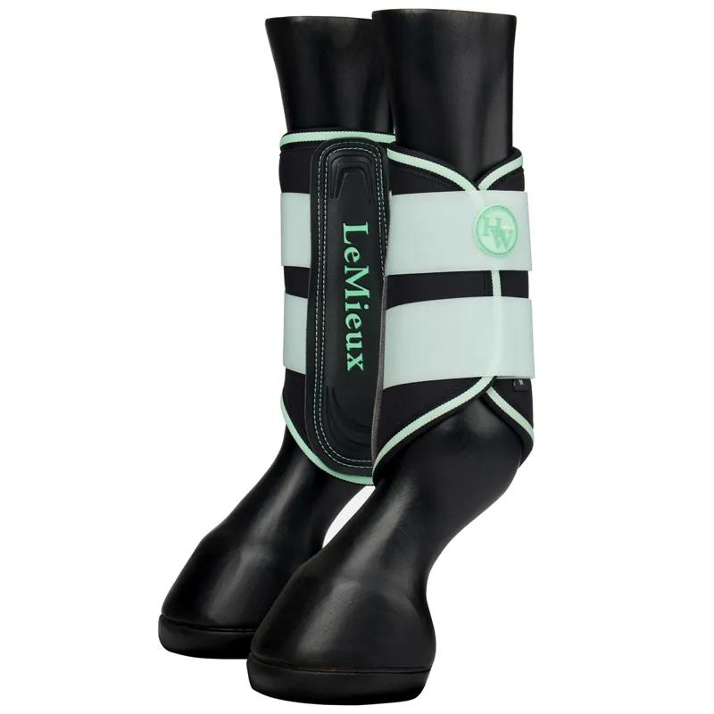 LeMieux x Harlow Grafter Brushing Boots - Softmint