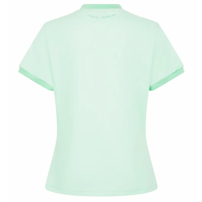 LeMieux x Harlow Junior Girls Tee - Softmint-2