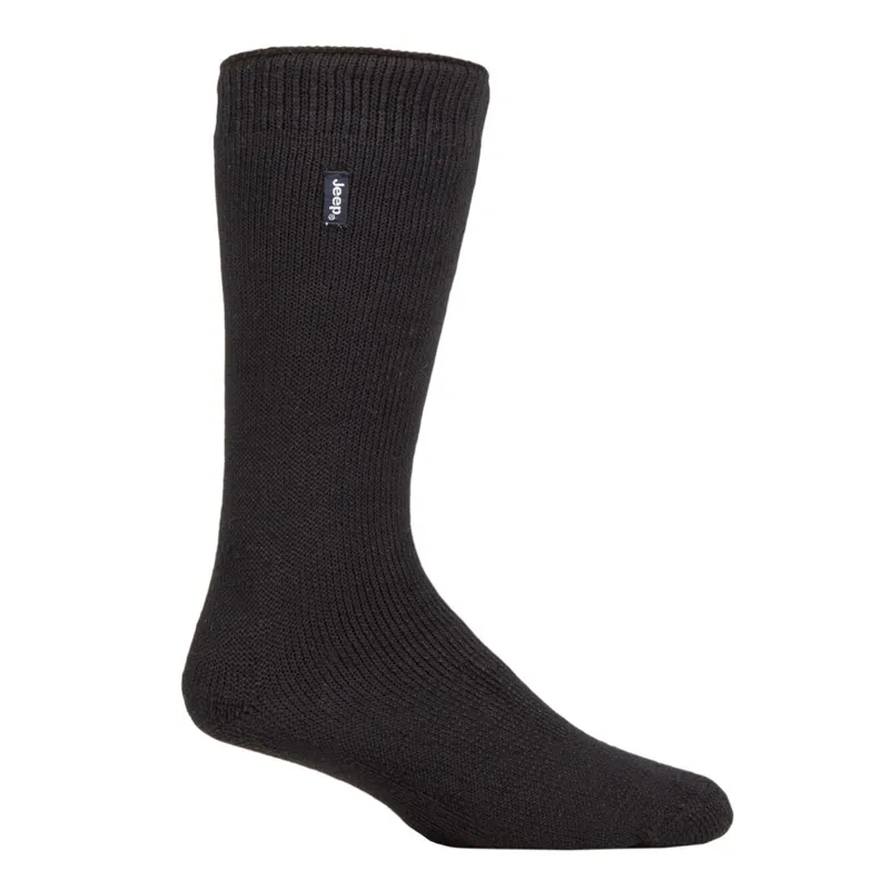 Jeep Renegade Mens Thermal Boot Socks Black