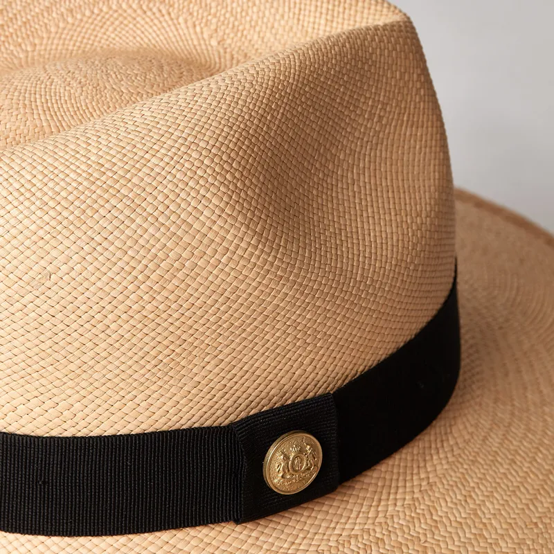 Holland Cooper Jessica Straw Sun Hat - Natural-3