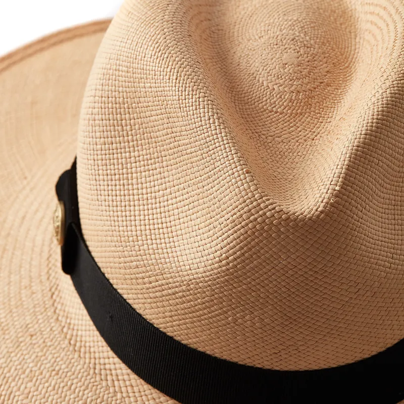 Holland Cooper Jessica Straw Sun Hat - Natural-4