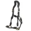 JHL Leather Rope Headcollar - Black