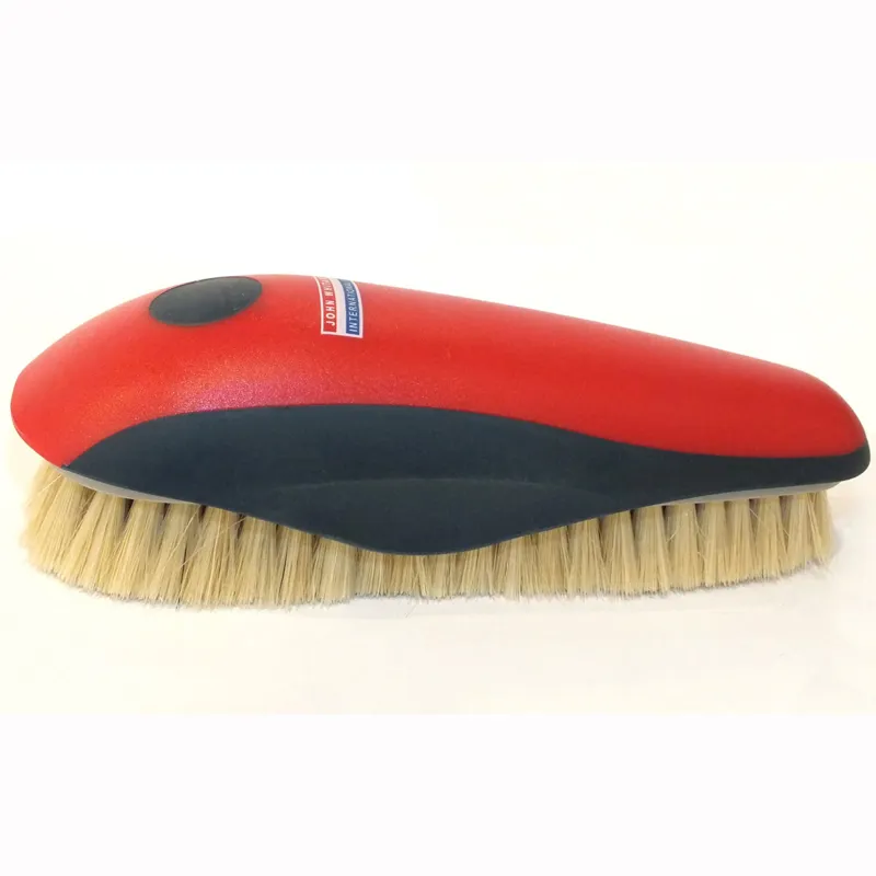 John Whitaker Whale Pig Hair Brush Navy/Red