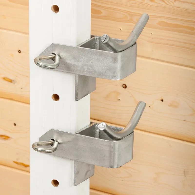 Stubbs Pole Jump Cups With Pins - Silver